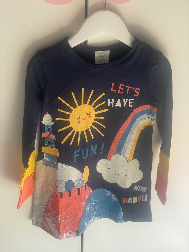 “Vestido niña Boboli” con etiqueta