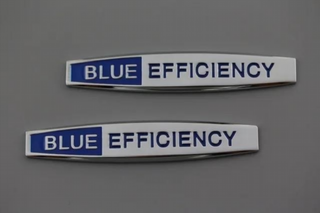 LOGO BLUE EFFICENCY MERCEDES CROMADO GL