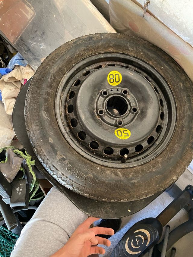 Rueda de recambio 80 km/h