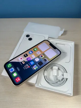 Iphone 13 Blanco 128GB Impecable