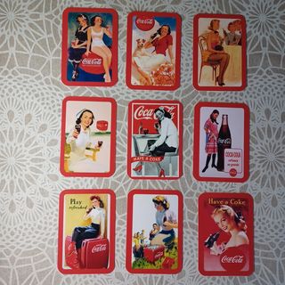 9 calendarios con carteles antiguos de Cocacola
