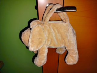 Bolso perrito peluche infantil. 