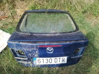 Portón Mazda 6 2004 Azul Luces a parte