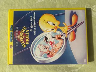 Lote 9 Películas DVD Looney Tunes Warner Kids