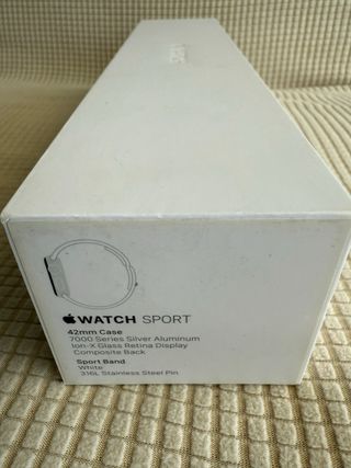 Caja Apple Watch Sport