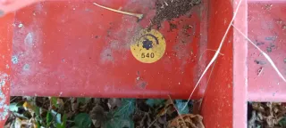 Rotovator para tractor viñedo