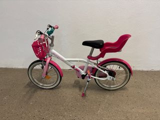 Bicicleta infantil niña 4-6 años
