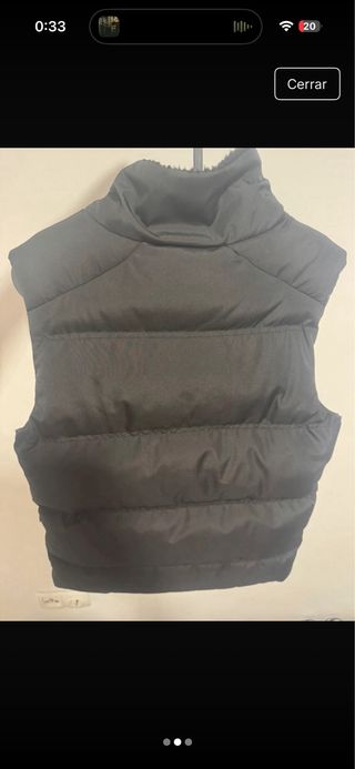 Chaleco Hoodrich Negro
