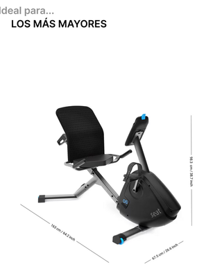 Bicicleta Estática Domyos EB Seat Conectada
