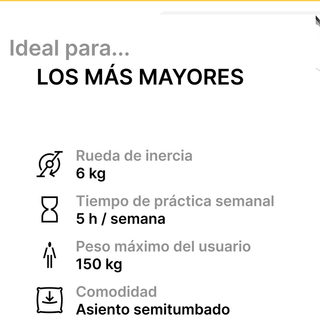 Bicicleta Estática Domyos EB Seat Conectada