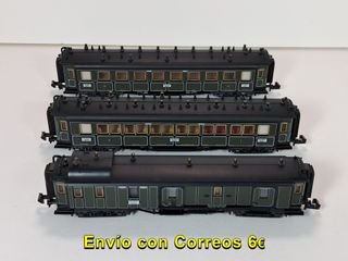 Escala N - Composición tren expreso bávaro época I
