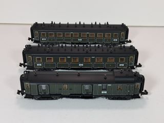 Escala N - Composición tren expreso bávaro época I