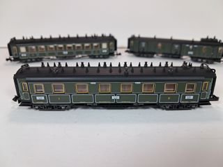 Escala N - Composición tren expreso bávaro época I