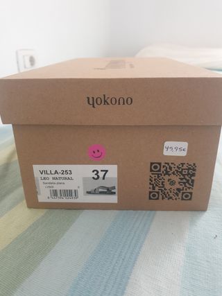 Sandalias Yokono Talla 37 Animal Print