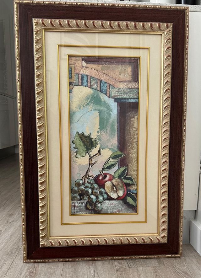 Cuadro Naturaleza Muerta con Marco