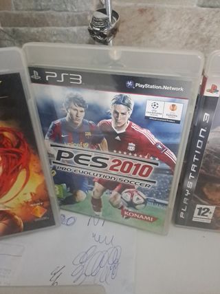 Juegos PS3: Heavenly Sword, PES 2010, MotorStorm, 