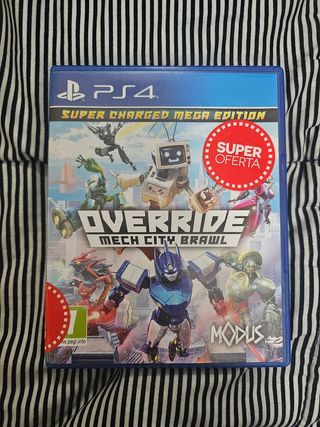 Override Mech City Brawl PS4 Super Charged Mega