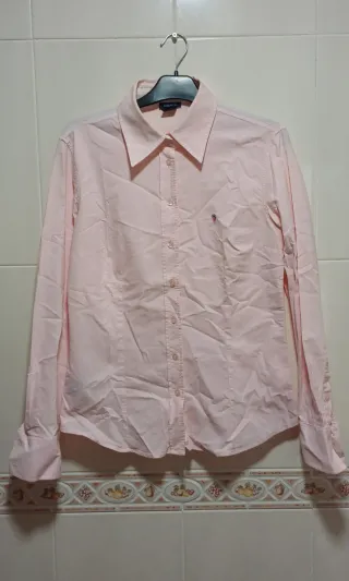 Camisa Gant rosa mujer