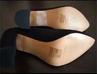 Zapatos Marypaz Tacon Ante Mujer Talla 38