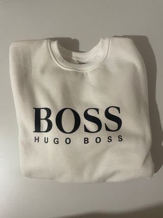 Sudadera Hugo Boss Blanca