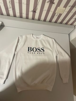 Sudadera Hugo Boss Blanca