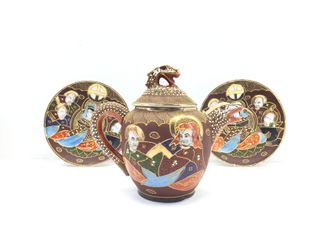 E721466-1 Vajilla Japon Artesana