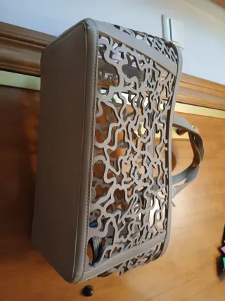 Bolso Tous Beige y Blanco