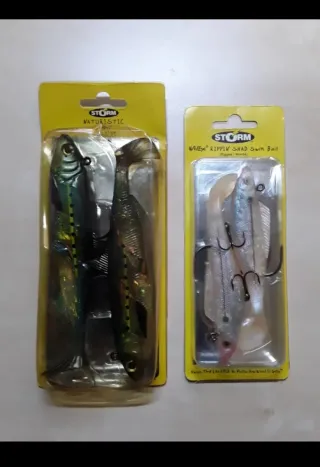 Lote de señuelos para pesca Storm WildEye.