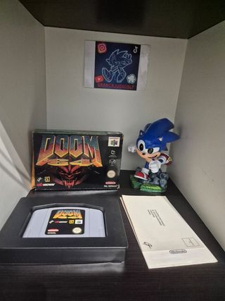 Doom Nintendo 64 Caja y Cartucho PAL