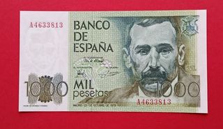 Serie A SC 1000 pesetas 1979 Benito Pérez Galdós