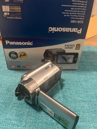 Cámara Panasonic SDR-H80 HDD 60GB