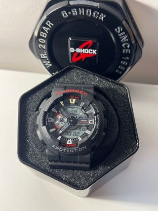 Casio G-Shock WR20BAR Reloj Negro/Rojo