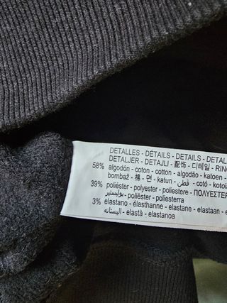 Vestido felpa Zara