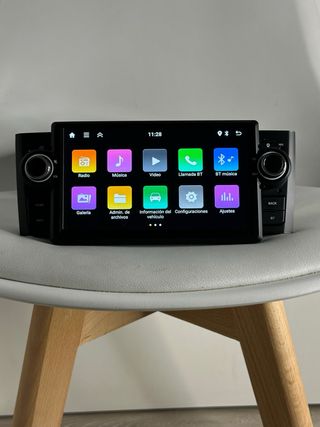 Radio Coche Pantalla para Fiat Punto