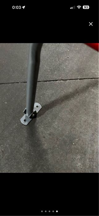 Barrera de garaje seguridad plegable