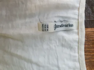 Blusa Stradivarius blanca