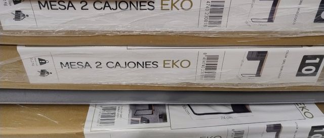 Mesa Escritorio Eko 75x120x55 cm nueva sin estrena