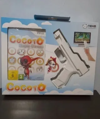 NUEVO. Juego  Wii Cocoto Magic Circus + Pistola