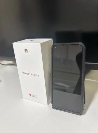 Huawei P40 lite da 128 GB + custodia + scatola