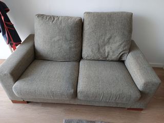 Sofá de 2 plazas gris