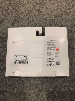 Conjunto 2 Tops Zara 7-8 años