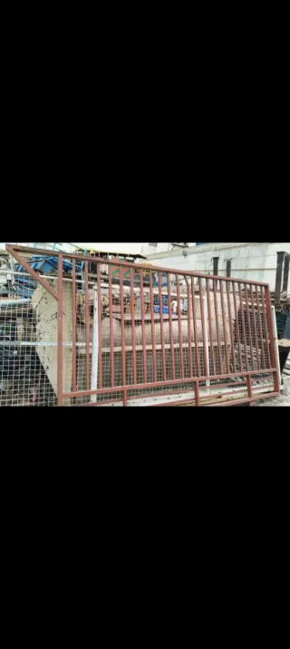 Puerta corredera hierro medidas 3.50 por 2 de alto