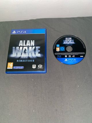 Alan Wake Remastered PS4