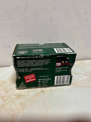 Batería Parkside 4Ah 20V Lidl