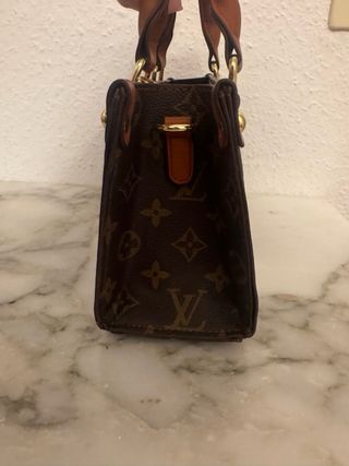 Bolso Louis Vuitton Asa Bandolera Marrón Naranja
