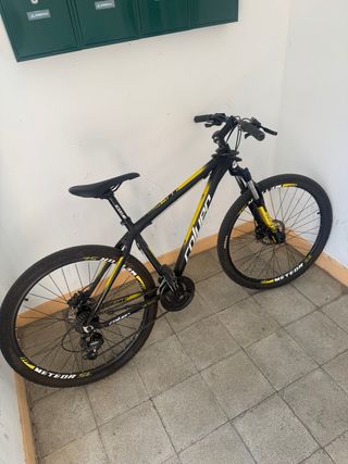 Bicicleta Coluer MTB Negra y Amarilla