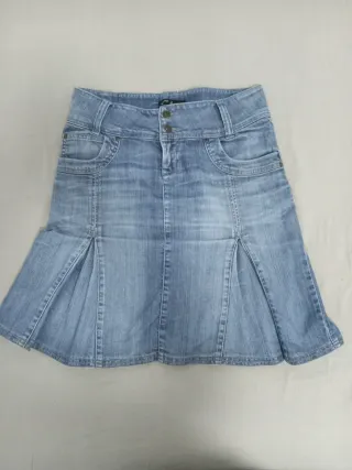 Falda vaquera talla L