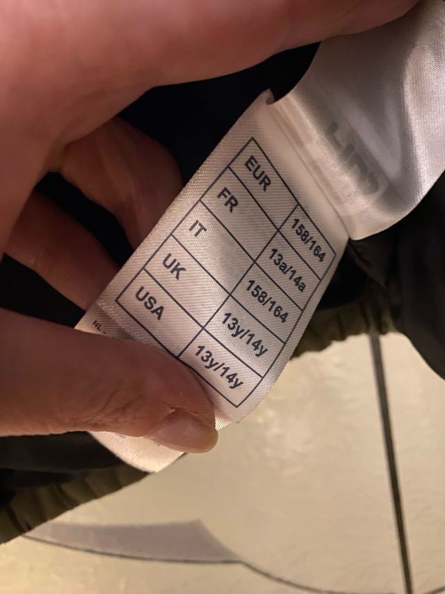 Giubbotto Fila bimbo tg. 13/14 anni