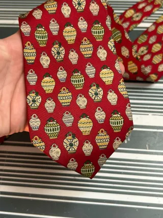 Corbata vintage Loewe Artesania Española