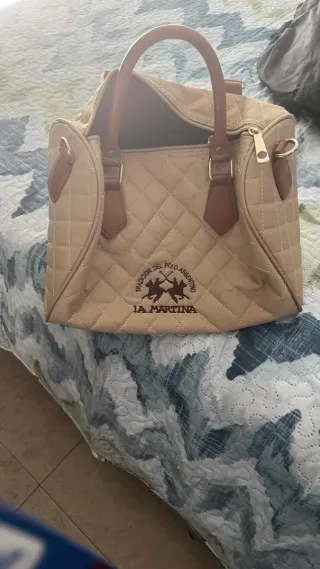 Bolso La Martina Beige